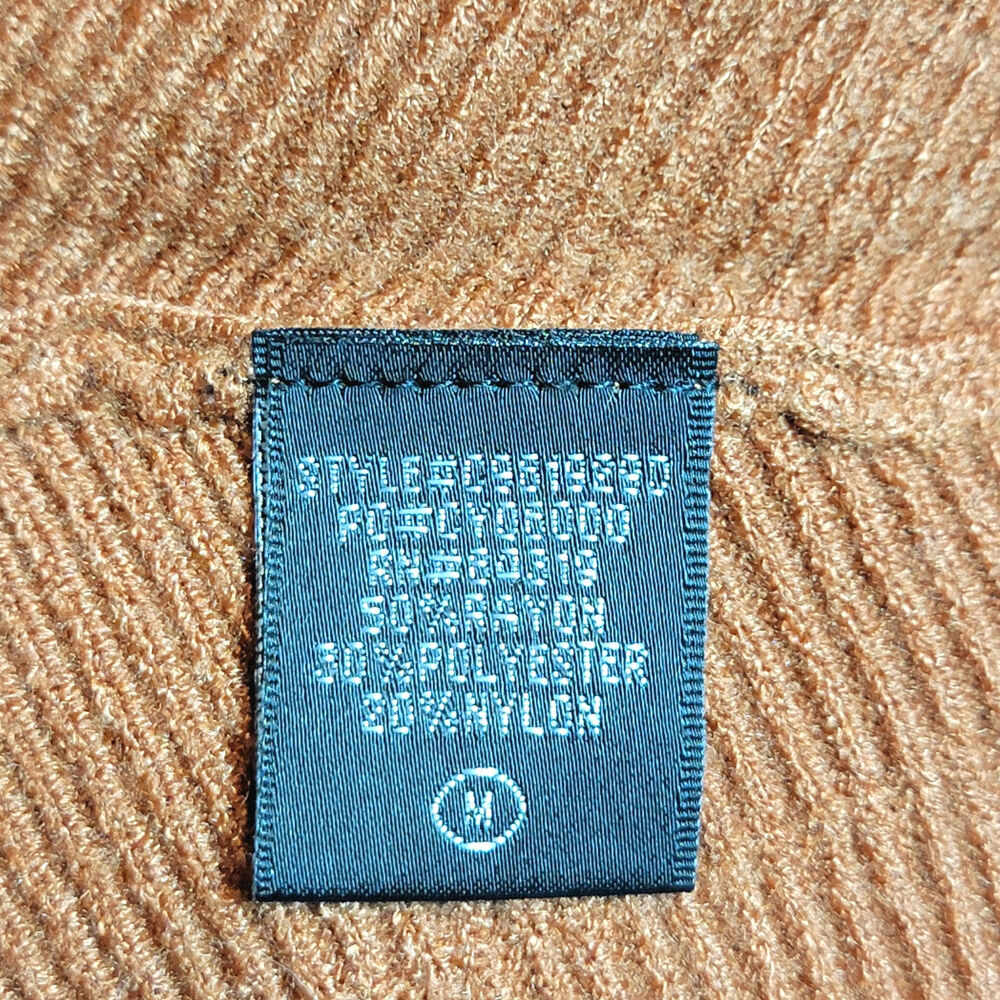 Cyrus NWT Dolman Sleeve Knit Pullover Sweater Rust Orange Scoopneck M Cozy - Picture 10 of 12